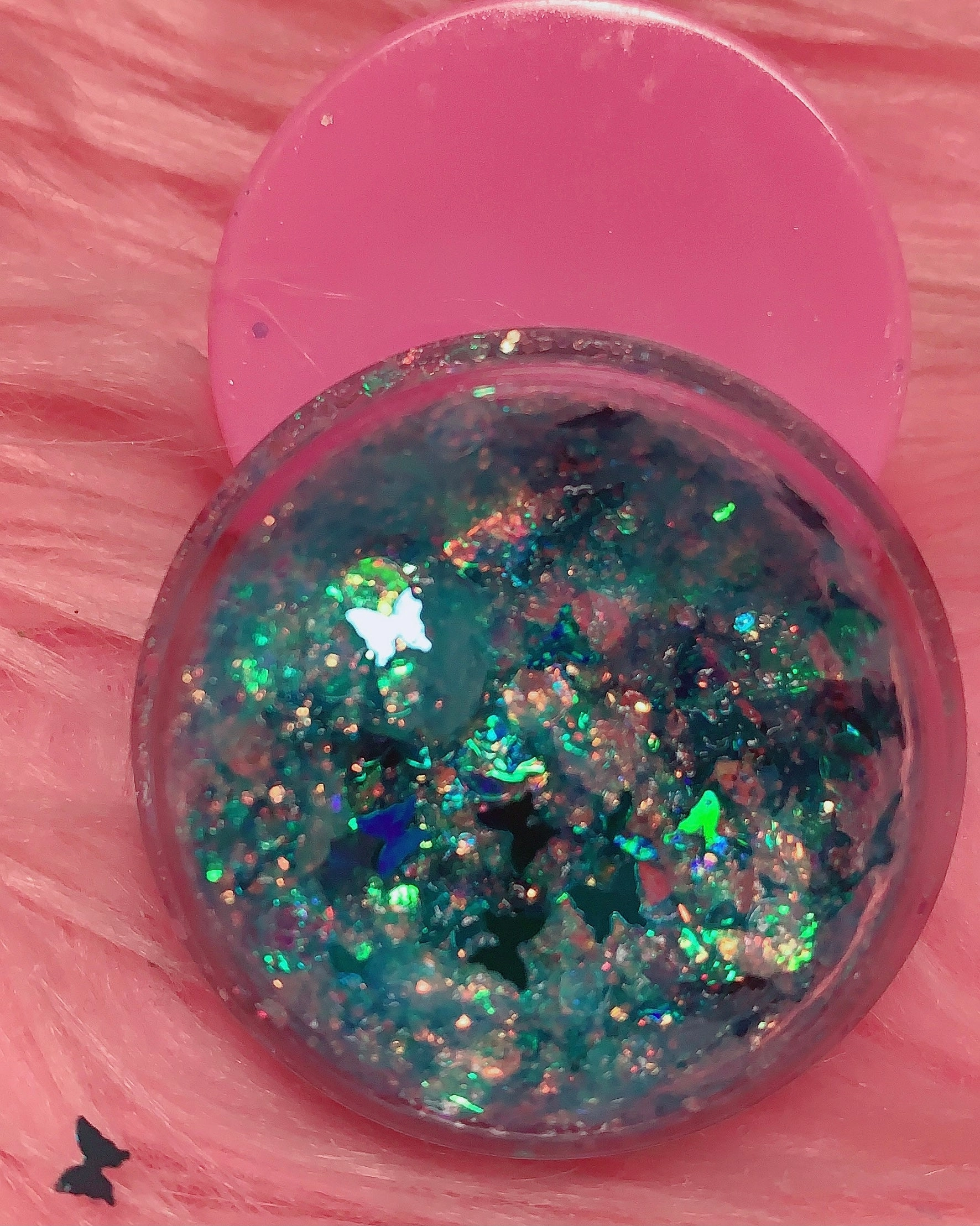 MERMAID BUTTAFLY GLOW! GLITTER GEL