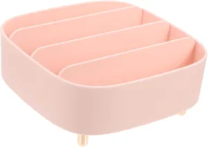 MERRYHAPY Cosmetic Box Makeup Storage Case Divided Eyeshadow Palettes Grids Storage Vanity Organizers