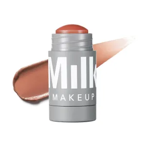 Milk Makeup Lip   Cheek Stick – Multi-Use Cream Blush   Lip Color with Mango Butter, Avocado Oil   Apricot Oil – Hydrating, Buildable, Long-Lasting, Vegan Formula
