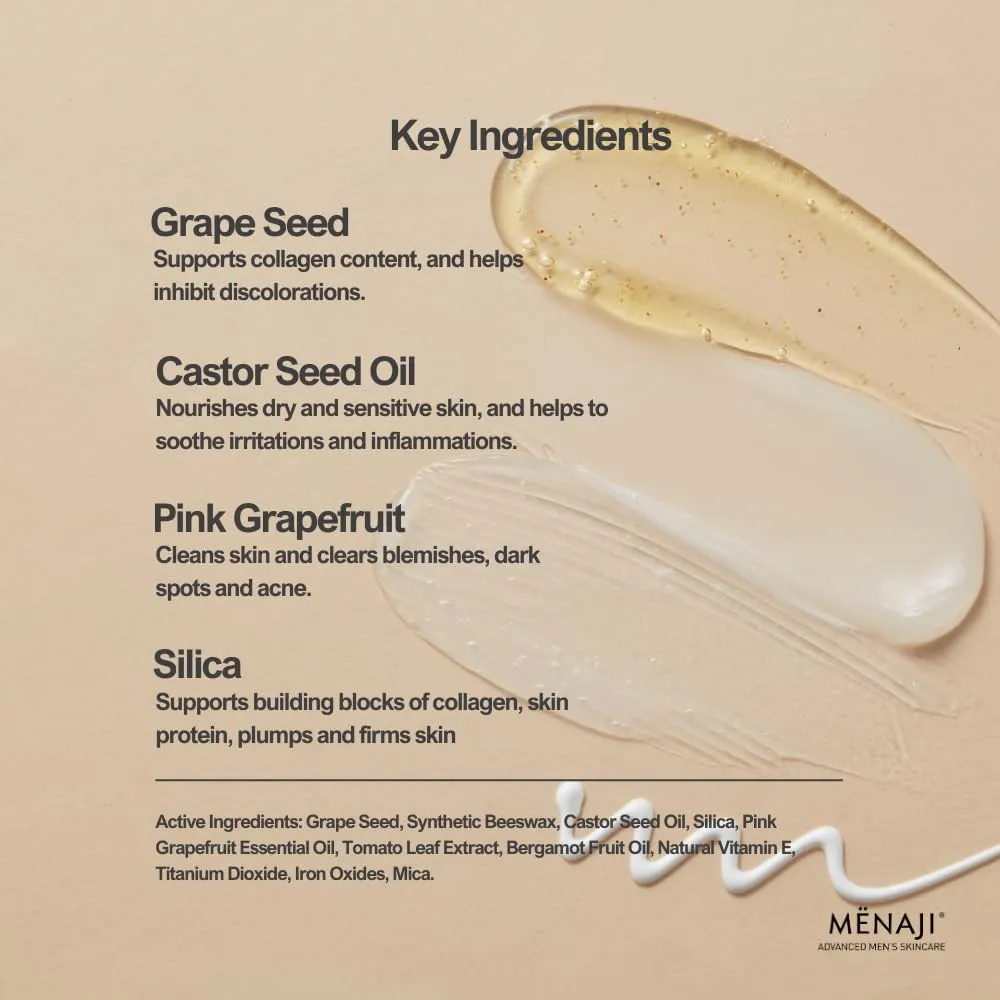 MËNAJI URBAN CAMOUFLAGE® Concealer Stick for Men - Skin Foundation Concealer for Dark Circles, Acne, Under Eye - Corrector - Mens Cosmetics - Bronze - 0.35oz