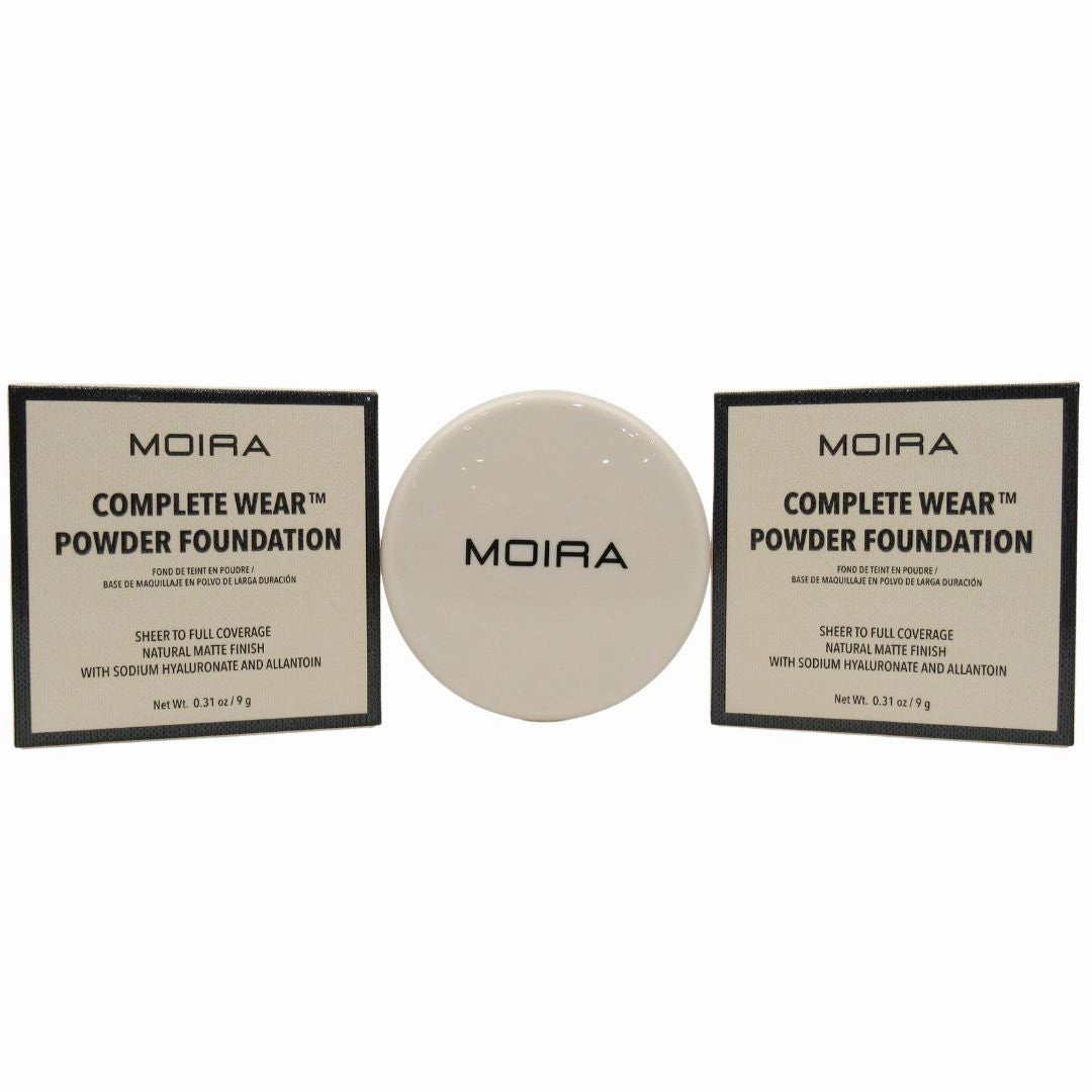 Moira Beauty Complete Wear Powder Foundation #350 - Wholesale 3 Units (CPF350)