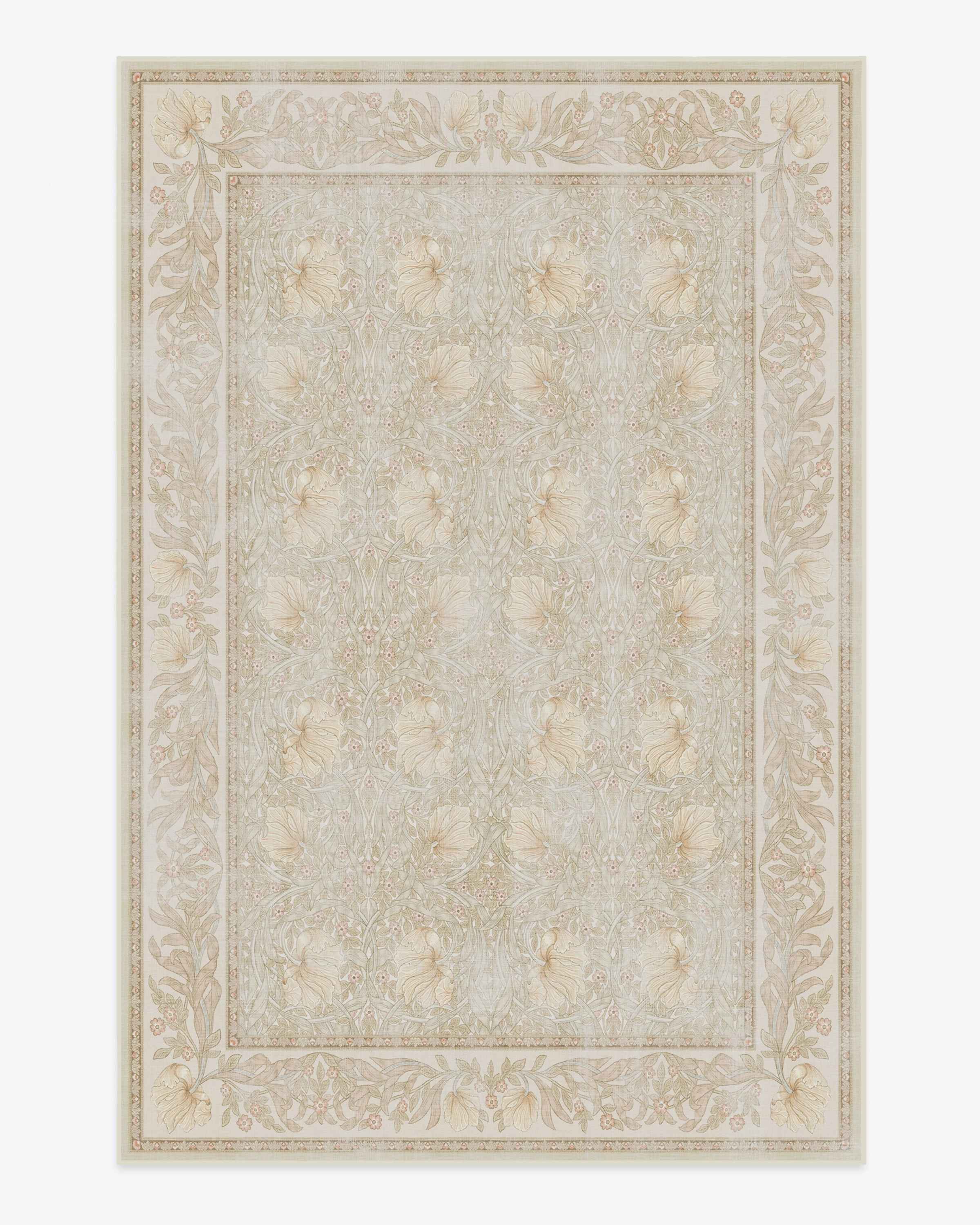 Morris & Co. Pimpernel Vintage Blush Rug