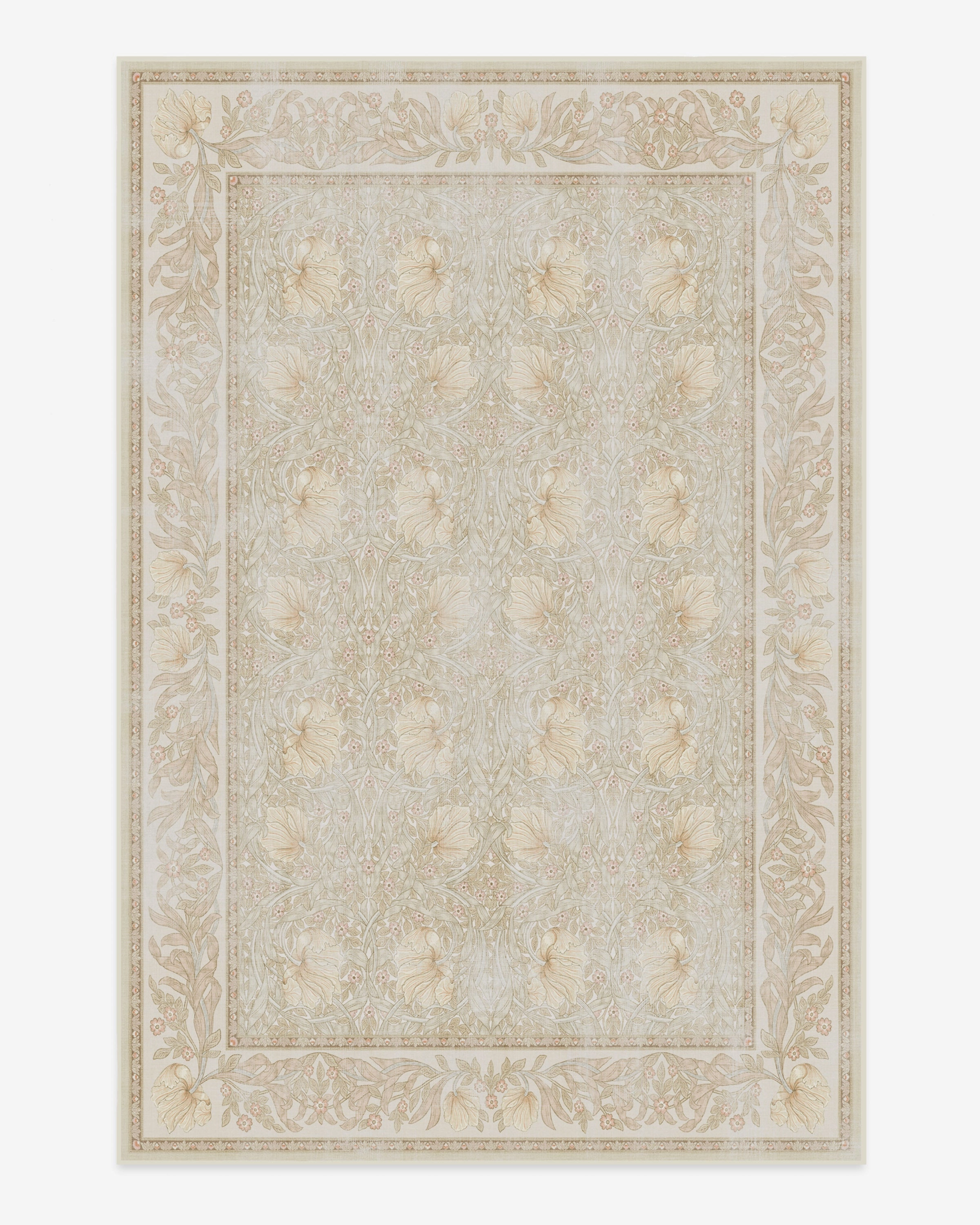 Morris & Co. Pimpernel Vintage Blush Rug