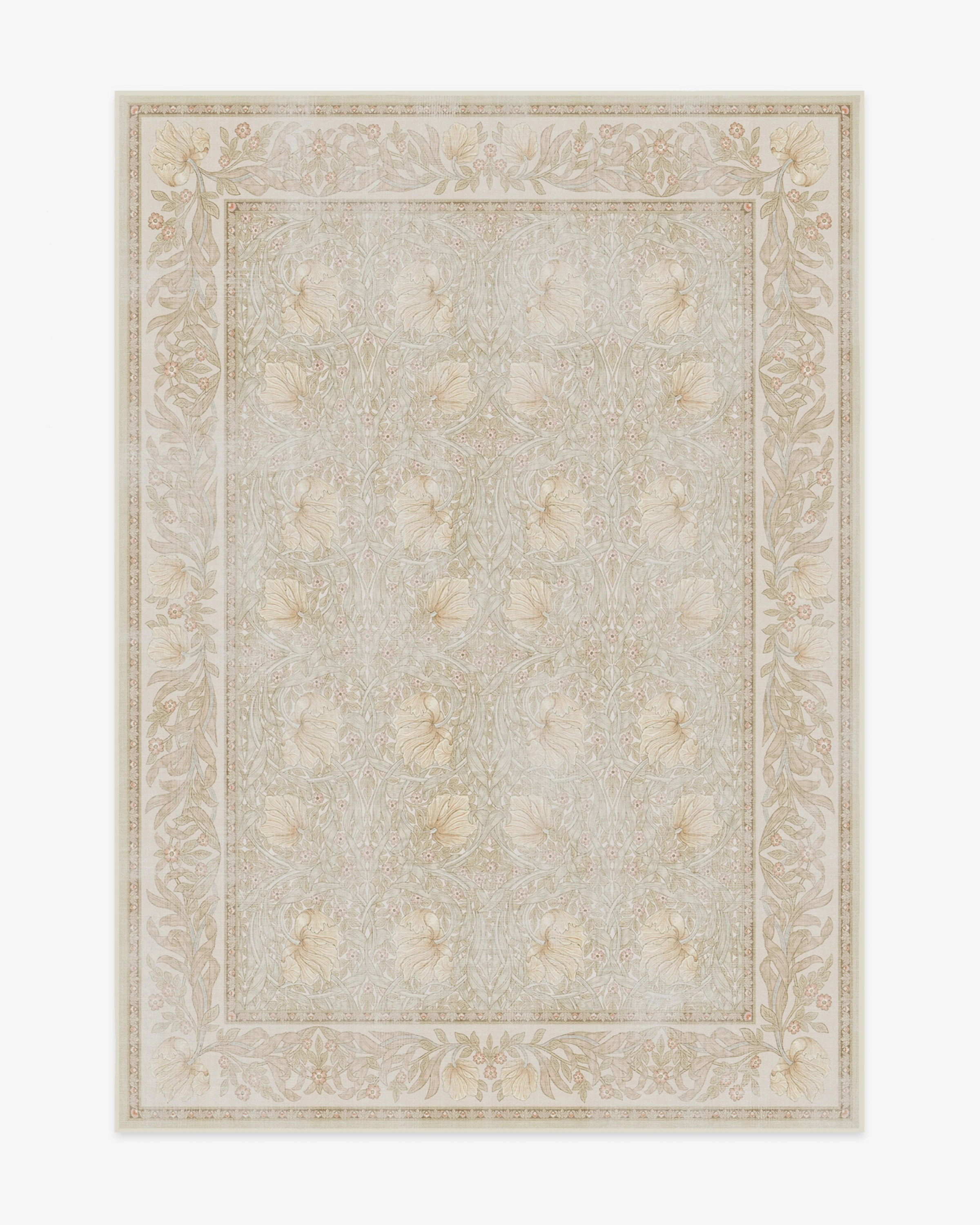 Morris & Co. Pimpernel Vintage Blush Rug