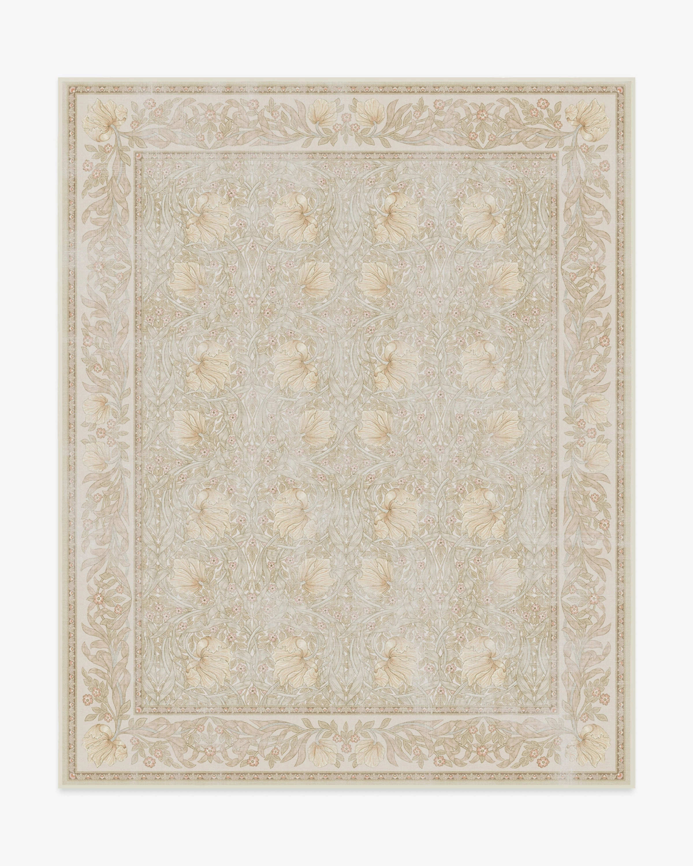 Morris & Co. Pimpernel Vintage Blush Rug