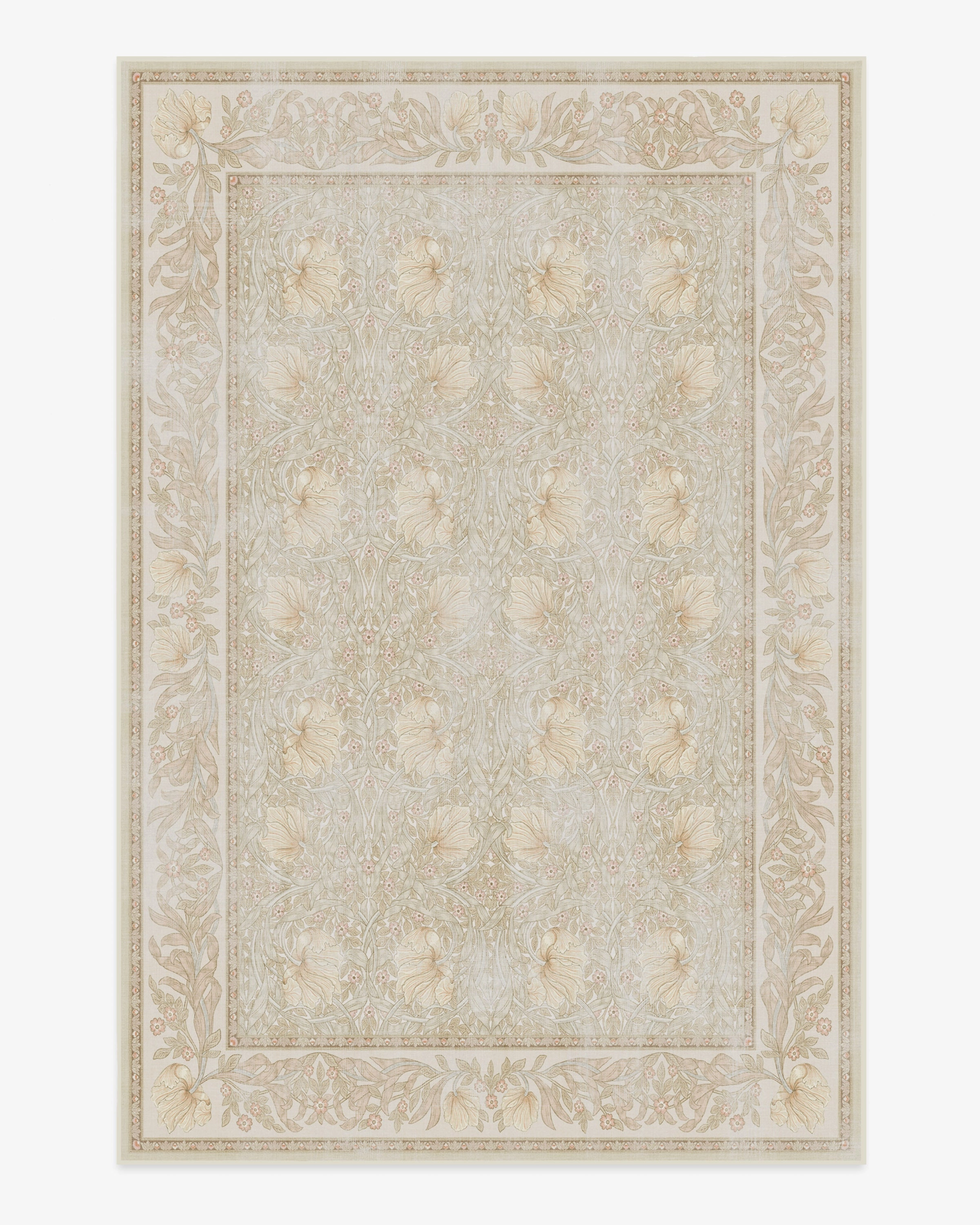 Morris & Co. Pimpernel Vintage Blush Rug