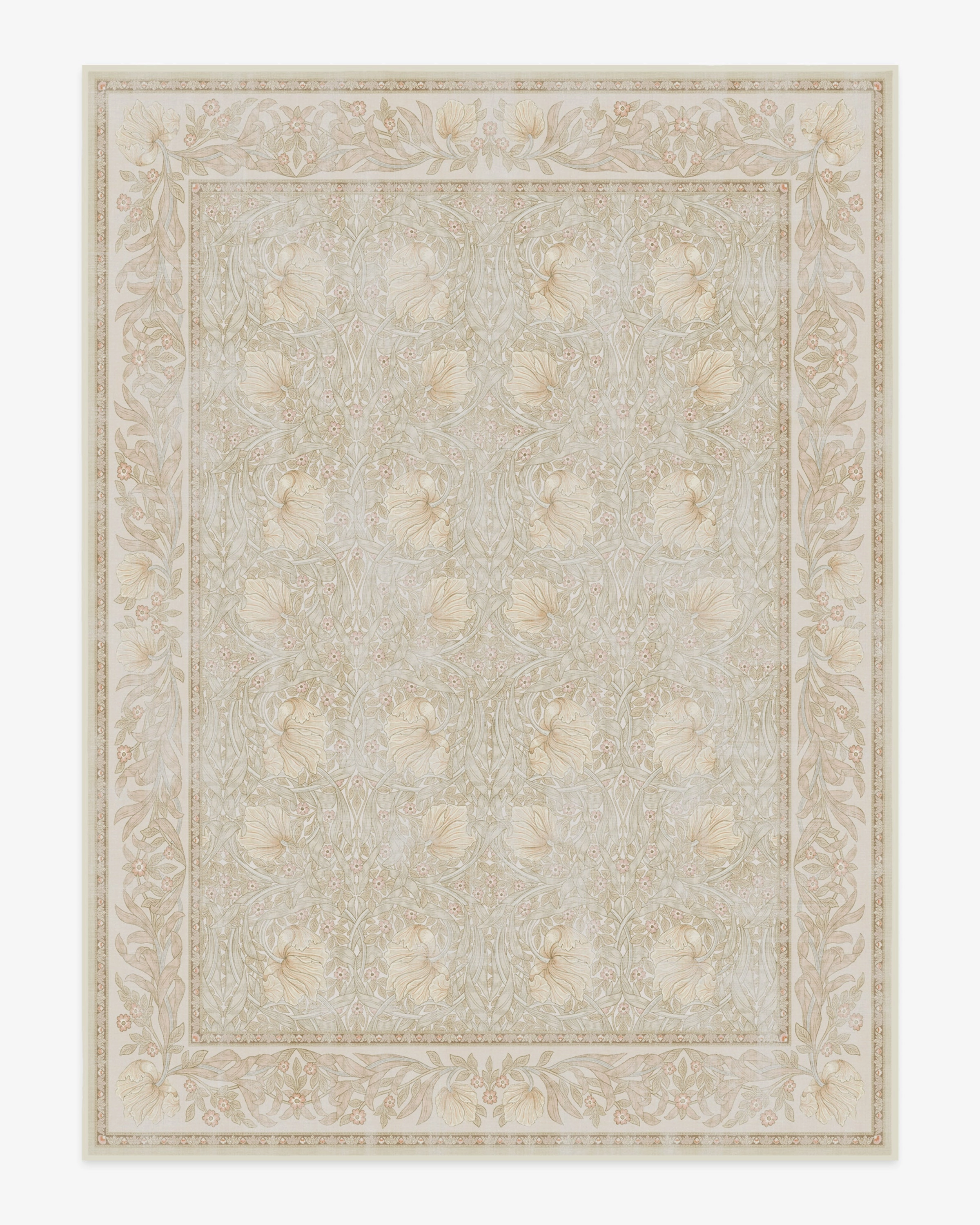 Morris & Co. Pimpernel Vintage Blush Rug