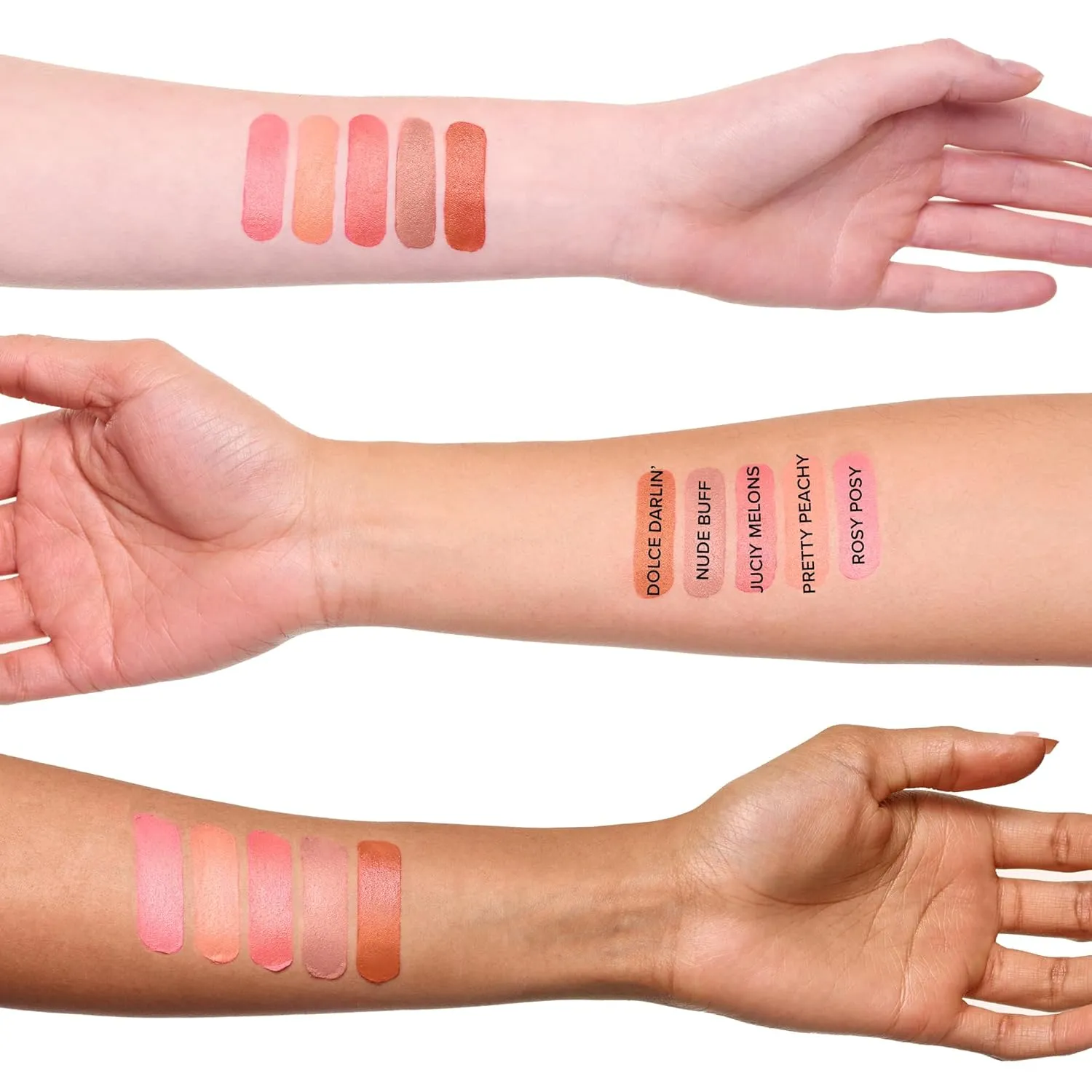 Nudestix Nudies Matte Lux Cream Blush 3-in-1 All Over Face Colour For Cheeks Eyes and Lips w/Blending Blush