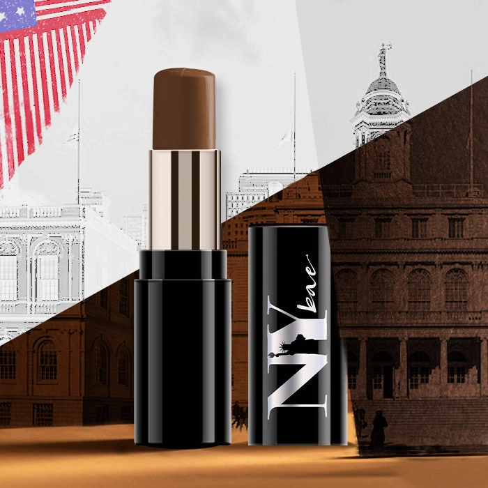 NY Bae Castor Oil Infused Foundation Concealer Colour Corrector Stick, For Dark Skin, Hiding in City Hall - The Toffee Secret Treasures 23 (4.8 g)