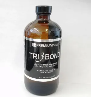 Premium Nails Tri 3 Bond Acid Free Primer/Bonding Agent (16 oz)