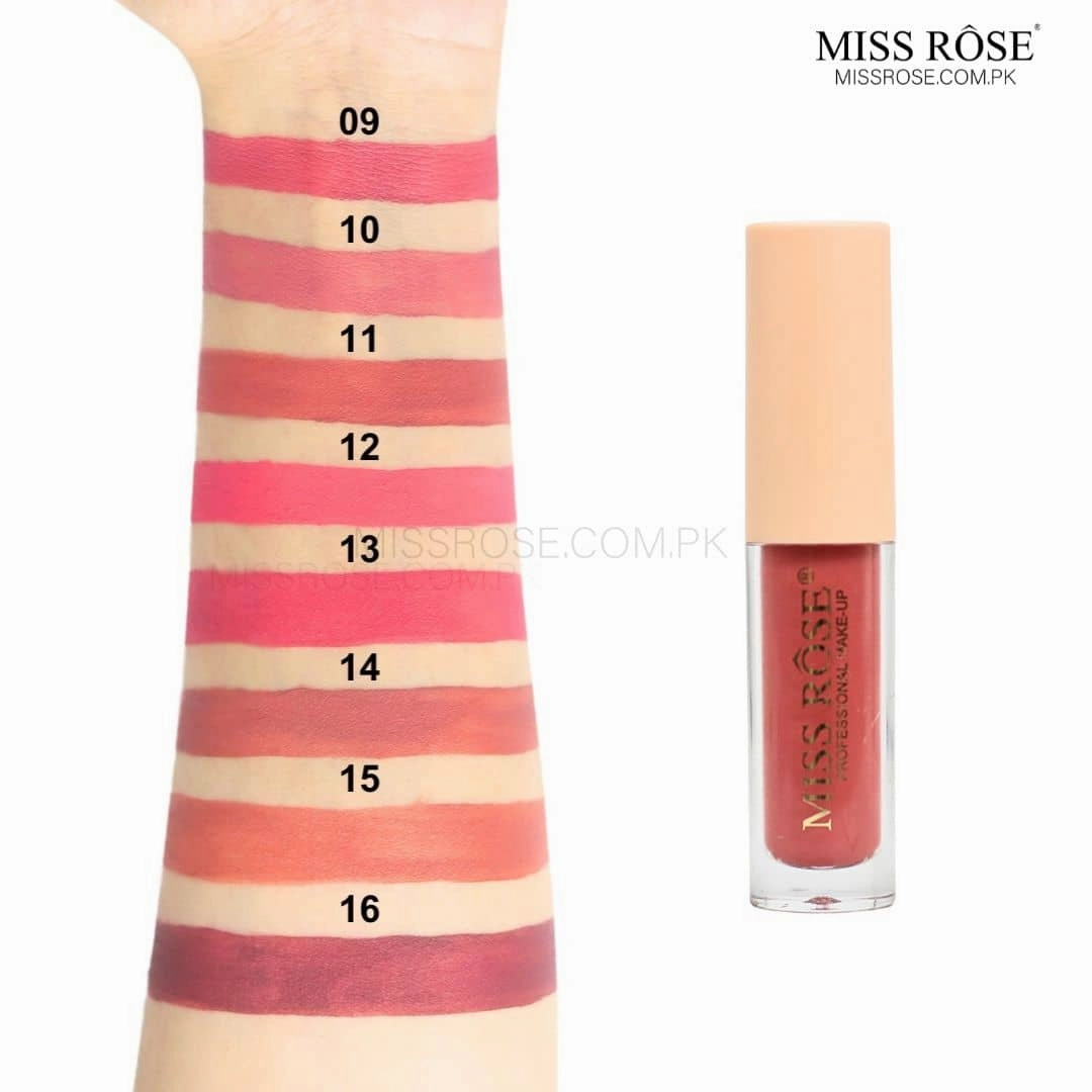 Price-match guarantee Luxe Gloss Lip Missrose Expedited delivery Matte