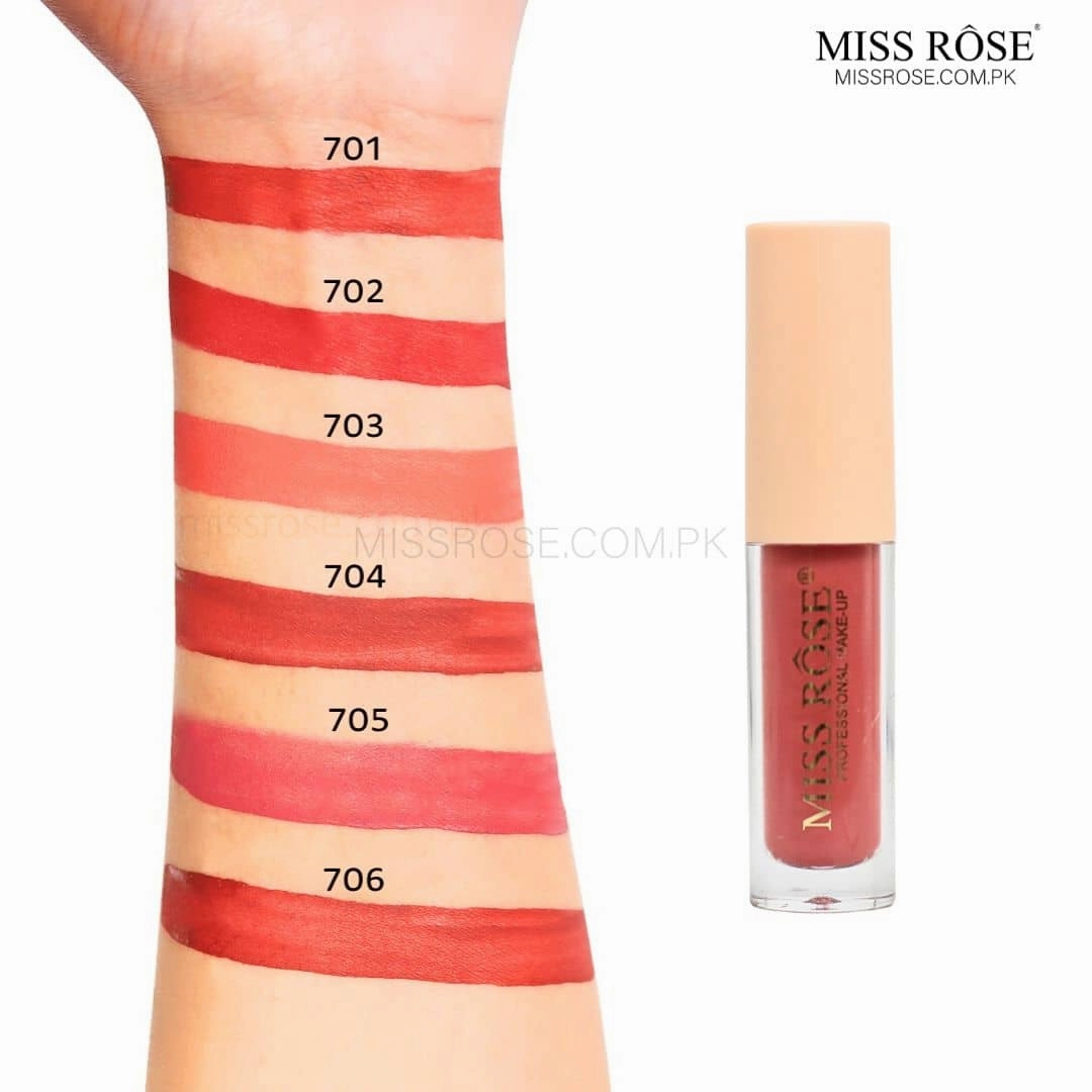 Price-match guarantee Luxe Gloss Lip Missrose Expedited delivery Matte
