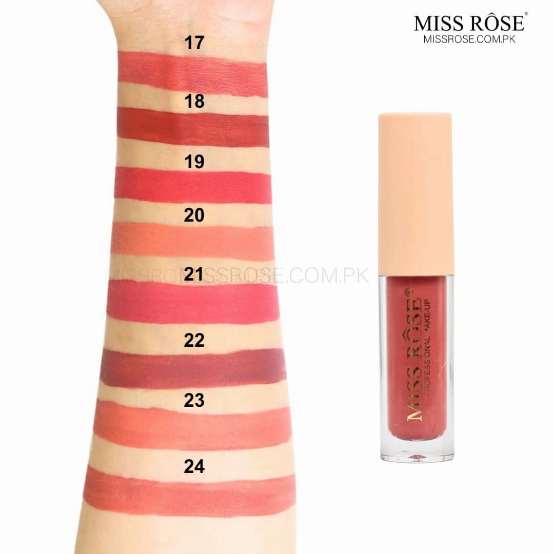 Price-match guarantee Luxe Gloss Lip Missrose Expedited delivery Matte