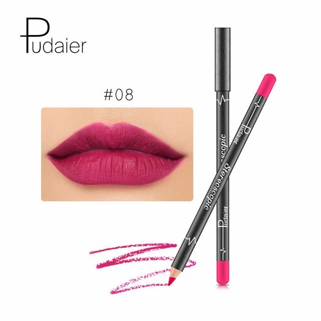 Pudaier 12 Color Lip Liner