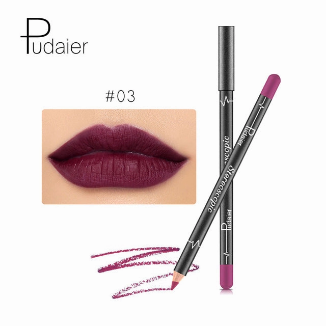 Pudaier 12 Color Lip Liner