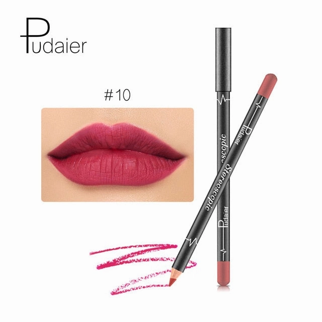 Pudaier 12 Color Lip Liner