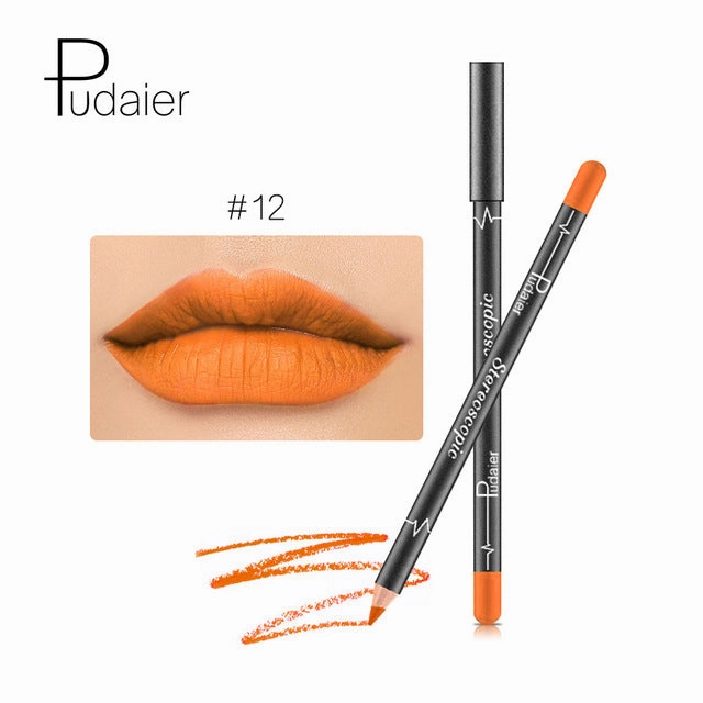 Pudaier 12 Color Lip Liner