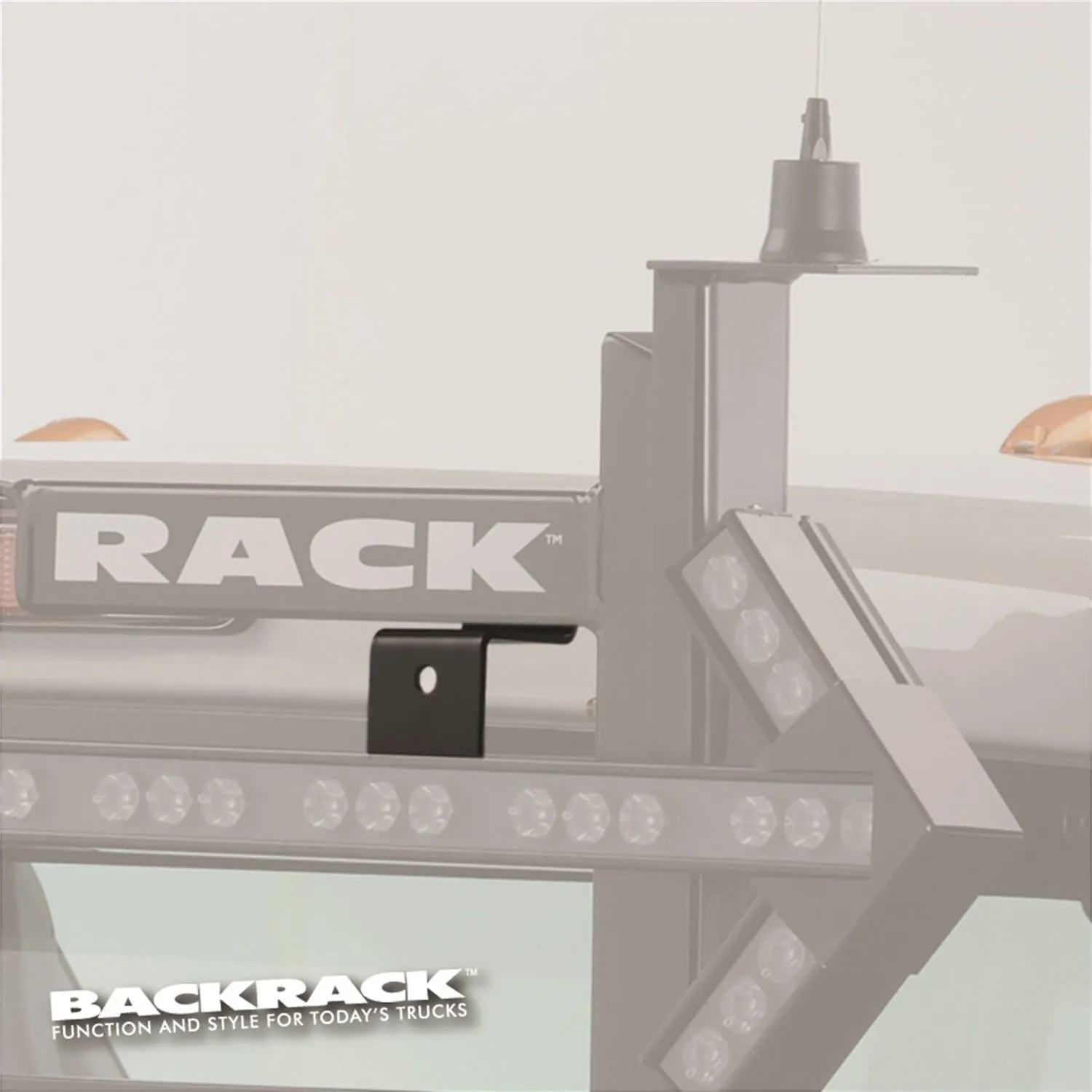 RealTruck Backrack Arrow Stick Brackets | Black, Pair | 91004 | Universal w/Backrack Frame's