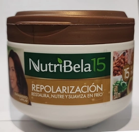 Repolarizacion en Frio Tratamiento Capilar Control Frizz Nutribela15 Reconocidos Ingredientes | Cold Repolarizer Hair Treatment 15 Ingredients Quala (Regular Size 10.1-300ml)