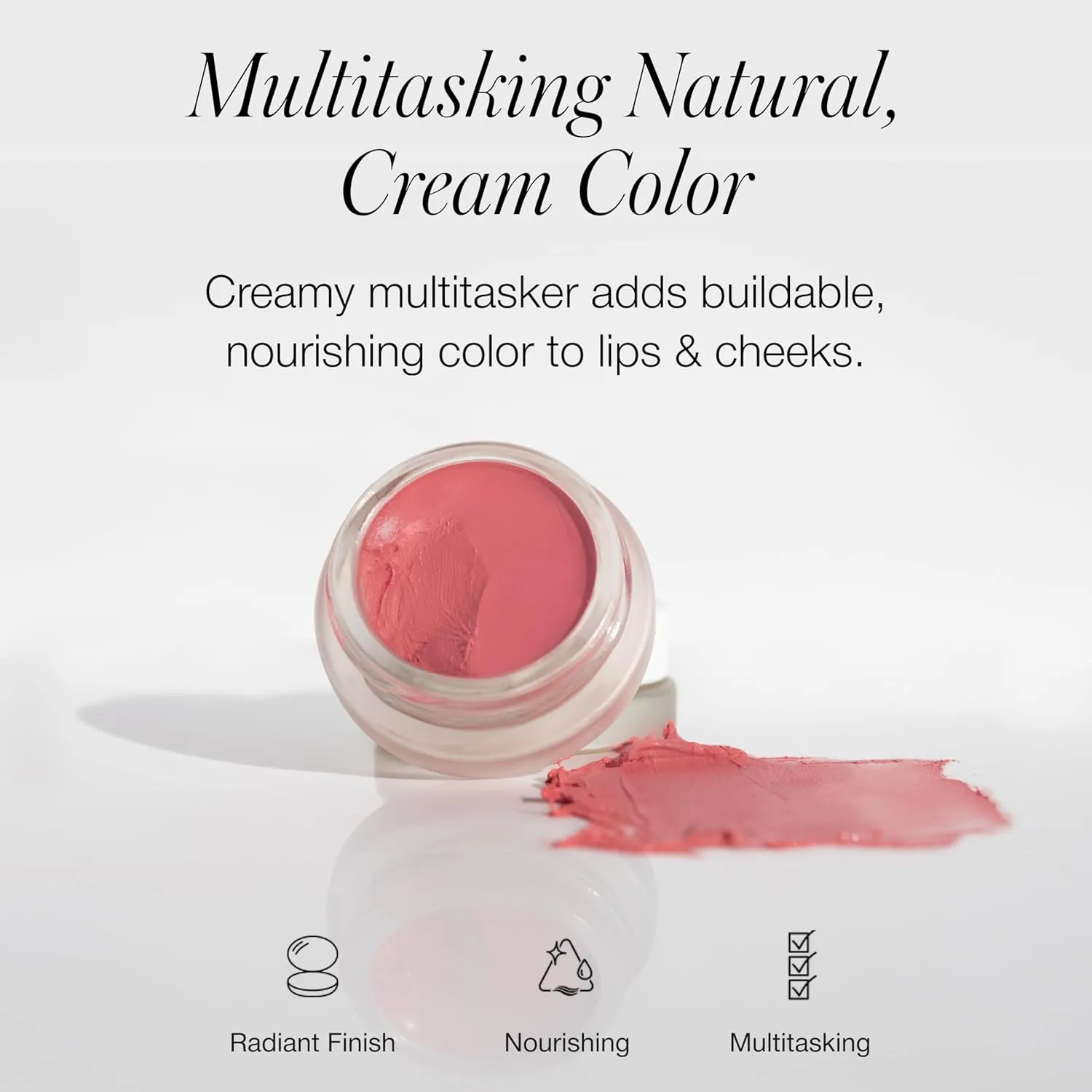 RMS Beauty Lip2Cheek - Cream Blush for Cheeks & Lip and Cheek Tint Blush Blush Tint Cheek Stain Creme Blush for Cheeks Lip and Cheek Stain Blush Cream