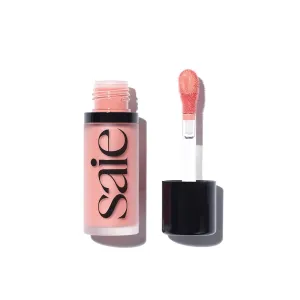 Saie Dew Liquid Blush for Cheeks - Hydrating Cream Blush Stick with a Blendable   Buildable Formula - Skincare Infused Dewy Cheek Tint for a Natural Flush - Glowy Makeup Essential - Rosy (.40 oz)