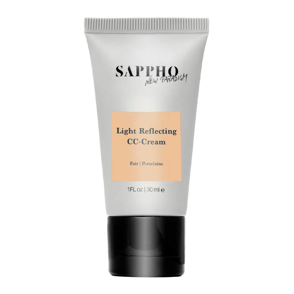 SAPPHO New Paradigm - Organic Light Reflecting CC Cream | Clean, Vegan, Cruelty-Free Makeup (1 - Fair)
