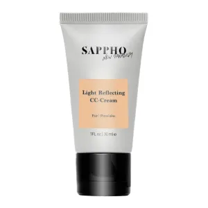 SAPPHO New Paradigm - Organic Light Reflecting CC Cream | Clean, Vegan, Cruelty-Free Makeup (1 - Fair)