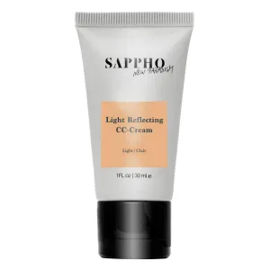 SAPPHO New Paradigm - Organic Light Reflecting CC Cream | Clean, Vegan, Cruelty-Free Makeup (Light)