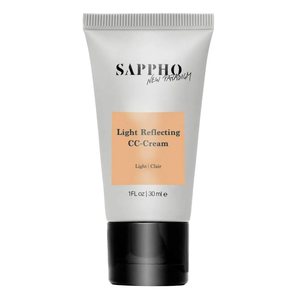 SAPPHO New Paradigm - Organic Light Reflecting CC Cream | Clean, Vegan, Cruelty-Free Makeup (Light)