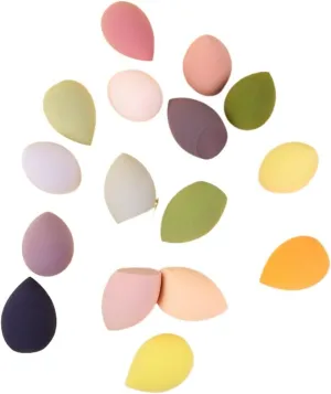 SBTRKT 4pcs/bag Fashion Make Up Blender Cosmetic Puff Makeup Sponge Foundation Powder Sponge Beauty Tool Makeup Tool Accessories (Color : 01)