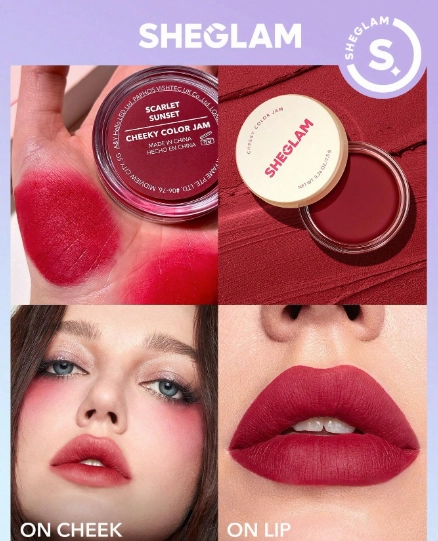 SHEGLAM Cheeky Color Jam - Scarlet Sunset