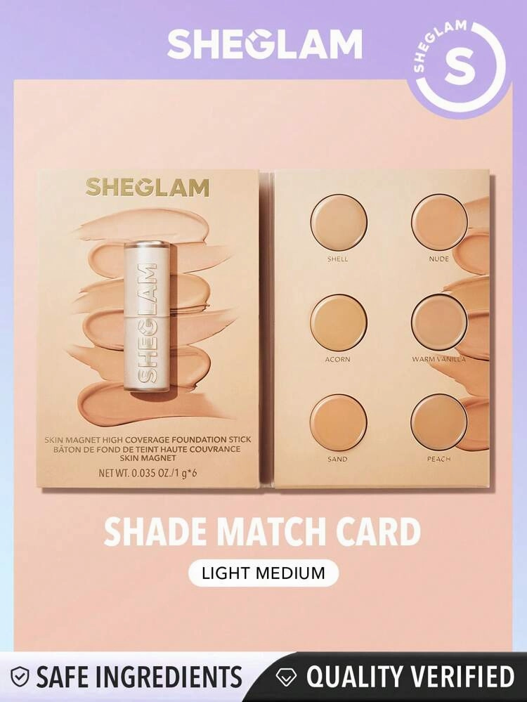 SHEGLAM High Coverage Foundation Stick Sample