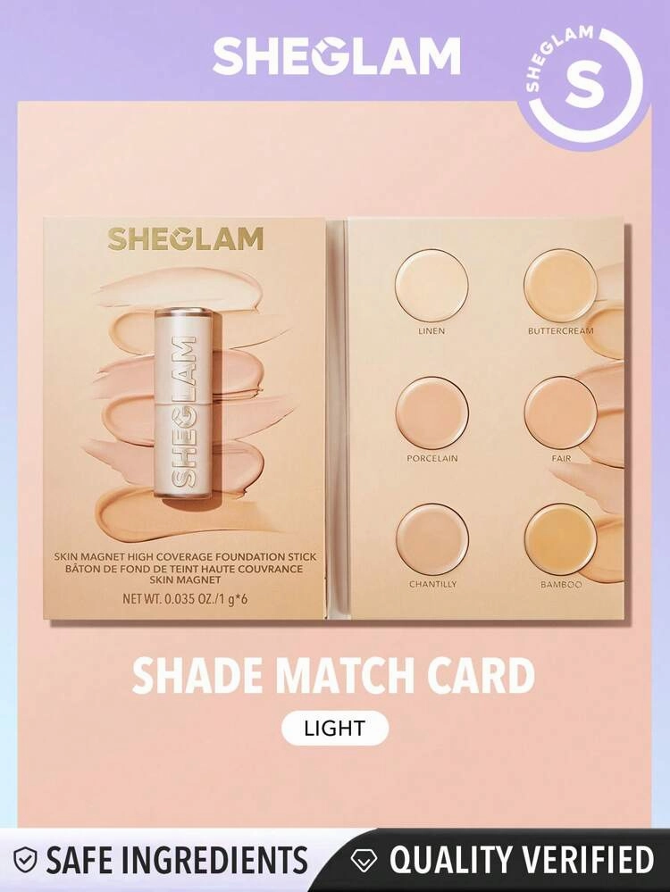 SHEGLAM High Coverage Foundation Stick Sample