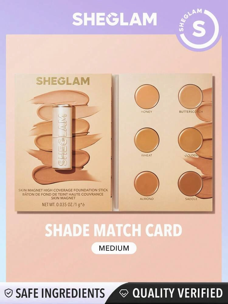 SHEGLAM High Coverage Foundation Stick Sample