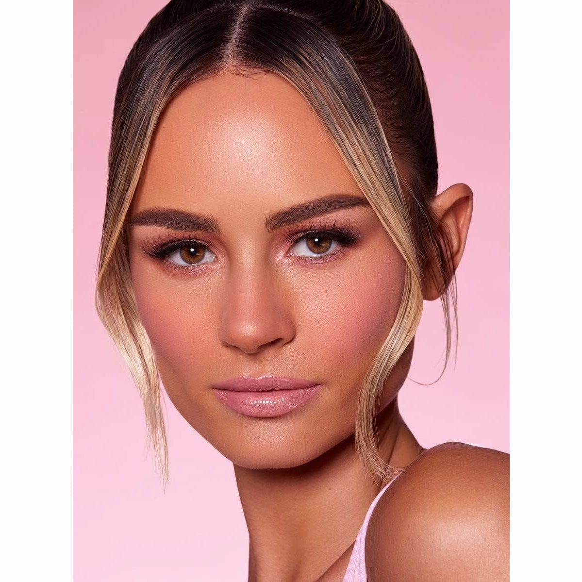 SHEGLAM Makeup - Color Bloom Liquid Blush Matte Finish - Long-wearing Waterproof Gel-Cream Blush with Sponge Tip Applicator (Love Cake), 5.2 grams, 1.0 count, 1