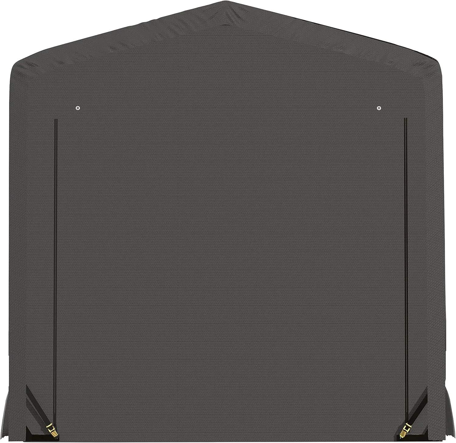 ShelterLogic ShelterTube Garage & Storage Shelter, 10' x 27' x 10' Heavy-Duty Steel Frame Wind and Snow-Load Rated Enclosure, Gray