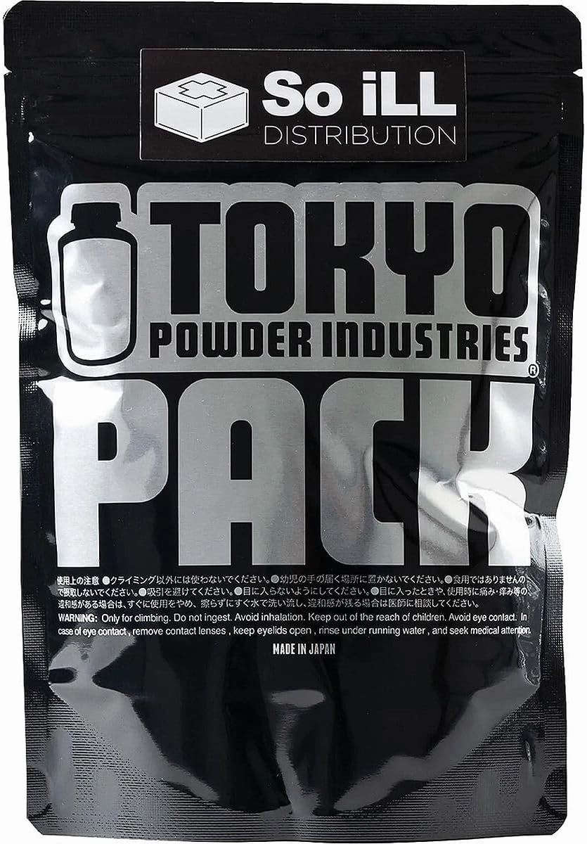 So iLL Black Label Tokyo Powder Climbing Chalk, Black, 135g