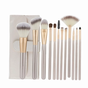SOIMISS 1set Brush Makeup Brush Eyebrows Eyelashes Face Rice White for Blush Contouring and Highlighting Easy to Clean and Versatile