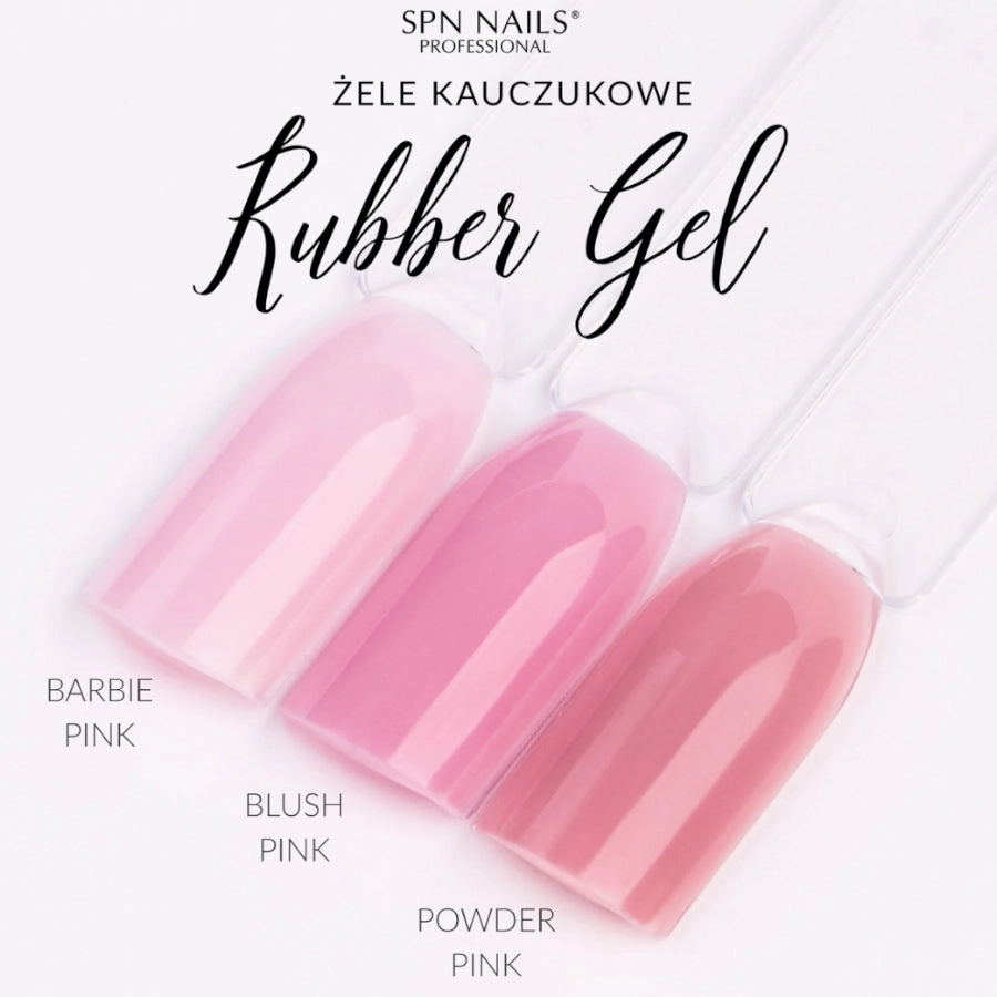 SPN Nails Rubber Nail Gel Blush Pink