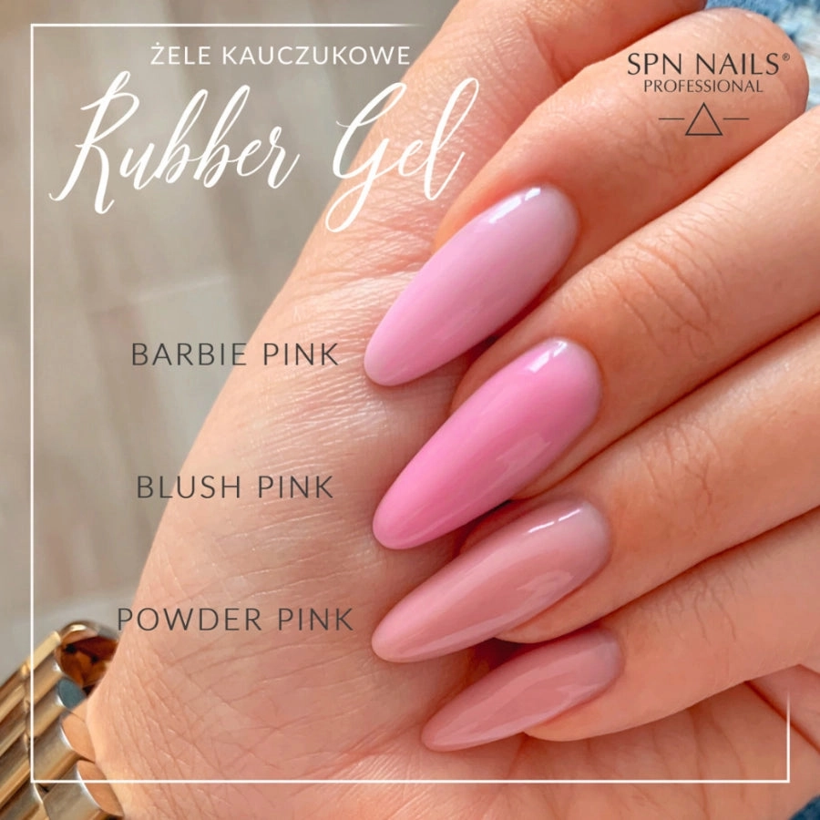SPN Nails Rubber Nail Gel Blush Pink