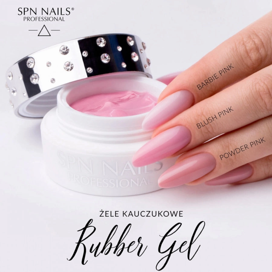 SPN Nails Rubber Nail Gel Blush Pink