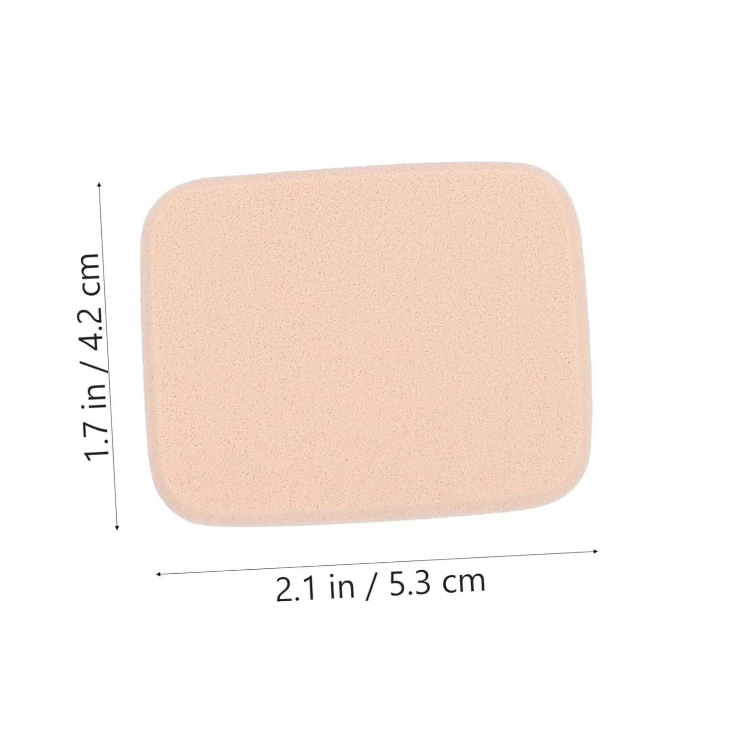 Sponge Material Powder Puff Box Round Makeup Sponge for Foundation Blush Concealer