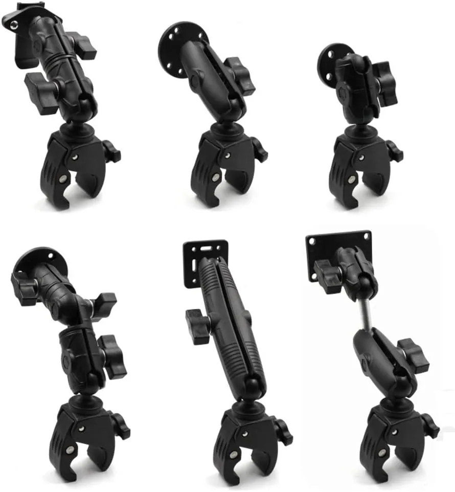 Strg C Size 1.5"" Ball Mounts Ball Base with Big Clamp, Ball Mount Base Compatible with RAM and 1.5 Inch Ball Double Socket Arm Systems from Arkon, iBolt and Tackform Enterprise Series, Black