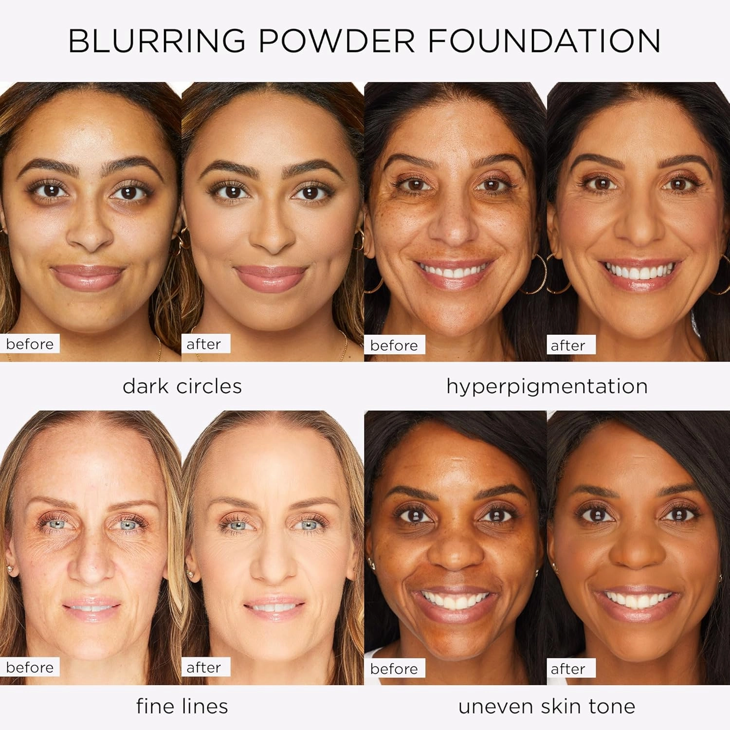 tarte Amazonian clay blurring powder foundation