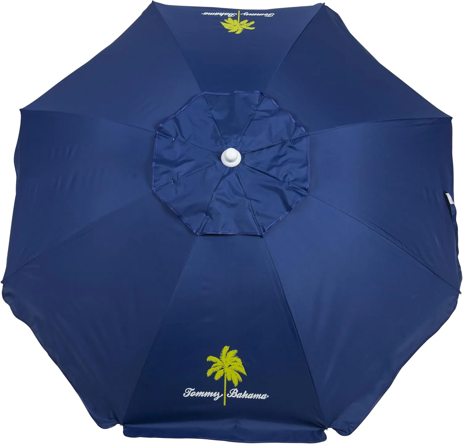 Tommy Bahama Beach Umbrella with Sand Anchor and Carrying Bag, Portable, Durable