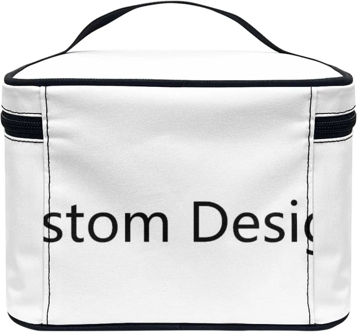 Uasibuni Travel Makeup Bag,Small Makeup Bag Organizer Cosmetic Bags Custom Print Pattern Make Up Bag Makeup Organizer Case