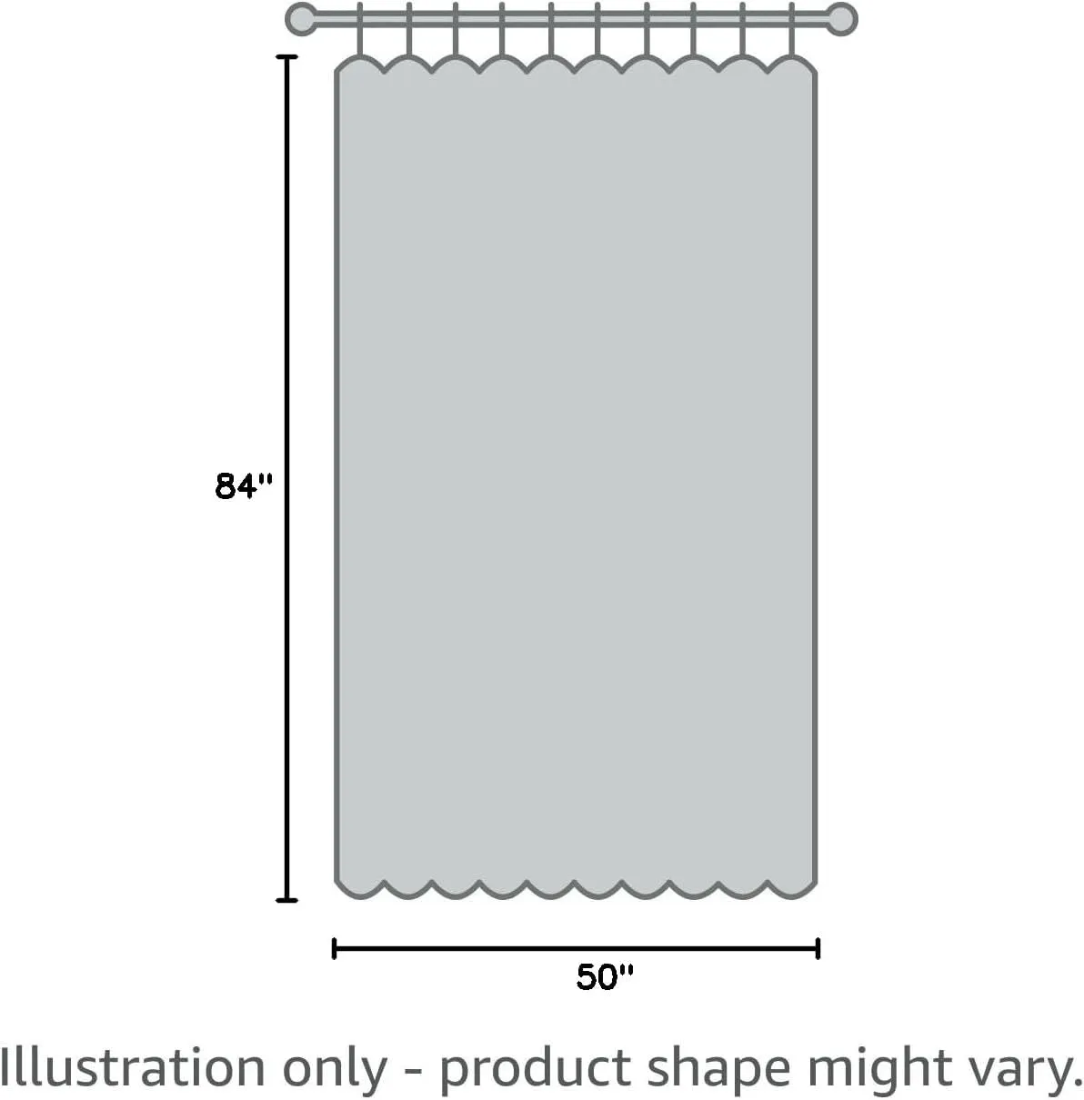 Vision Home Pink Ombre Window Curtains Linen Texture Gradient Light Filtering Semi Sheer Curtains 84 inch Length for Living Room Bedroom Rod Pocket,Cream White to Blush,50" Wx84 L,2 Panels